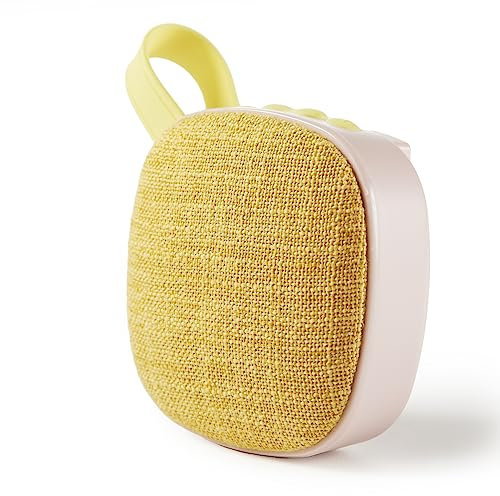 MAIASAURA | Boite à Histoires pour Enfant Maïa avec 50 Titres Inclus | Conteuse à Histoires pour Enfant de 0 à 8 Ans | Boite à Musique pour Bébé avec Comptines, Berceuses et Histoires (Jaune Rose)