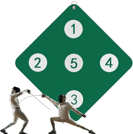 Objetivo De Entrenamiento De Esgrima: Objetivo De Entrenamiento De Esgrima Adjunto A La Pared | Objetivo De Esgrima Portátil, Objetivo De Esgrima Fijado A La Pared, Objetivo De Cercas De Precisión Par