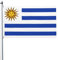 Flagge von Uruguay,3X5FT Doppelseitige Fahne – Gartenfahnen im Freien, perfekt für Schlafzimmer und Garten