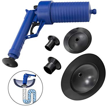 WOLFPACK LINEA PROFESIONAL - Desatascador Profesional Pistola Con Aire Comprimido