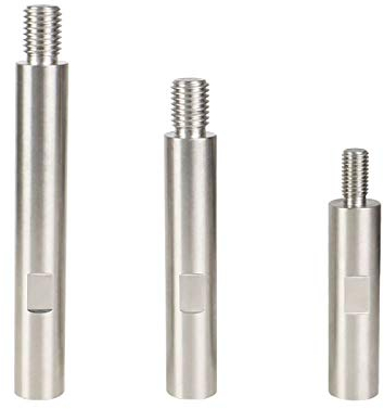 M14 Stainless Steel Rotary Polisher Extension Shaft for Car Care Polishing Detailing Accessories, 75mm,100mm,140mm, for Rotary Polisher, Car Polisher, Car Auto Care Accessories