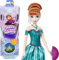Mattel Disney Die Eiskönigin Anna Modepuppen-Set, Spin & Reveal mit 11 Überraschungen, darunter 5 Accessoires, 5 Aufkleber und eine Szene zum Spielen, vom Disney-Film inspiriert, JBG60