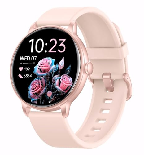 ZPPSNFIT Smart Watch, 1.43’’ AMOLED Smart Watches for Men Women (Answer/Make Call), Fitness Tracker with Heart Rate/Sleep Monitor, IP68 Waterproof Activity Tracker, Pedometer for Android iOS