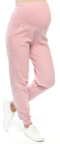 MijaCulture Casual graviditetsbyxor mammabyxor/mammamode Amanda M010, ROSA, M
