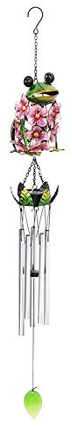 Evergreen Solar-Windspiel, Frosch, Rosa