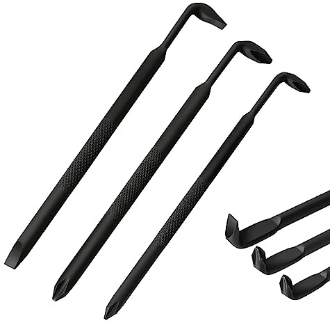 Hakkin Phillips Slotted Offset Screwdriver 3Pcs Right Angle Screwdriver Set | S2 Steel L-Type Magnetic Screwdrivers with PH1 PH2 SL6 15mm Flat Elbow Design for Tight Space Operation
