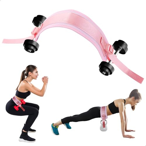Ceinture de Fessier pour PousséE des Hanches, Ceinture LestéE Musculation, Hip Thrust Belt, Coussin de Ceinture pour HaltèRes Kettlebells Calisthenics Training Bodybuilding