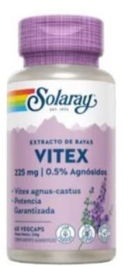 Vitex (Sauzgatillo) 225 mg 60 veg caps (Pack 3 u.)