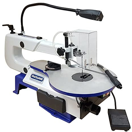 CHARNWOOD SS16F Scroll Saw with Foot Pedal Switch