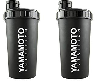 Yamamoto Shaker 700 ml Palestra Fitness (2 Shaker (2 confezioni))