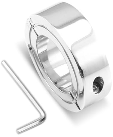 Schwerkraftgebundener Penisring, doppelschichtiger, verdickter Hahnenring mit Schlüssel, männlich zur Erektionsverbesserung, langlebig und stärker