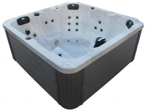 Bagno Italia Minipiscina spa relax 190 x 190 cm 32 chorros 5 plazas bluetooth ozonoterapia