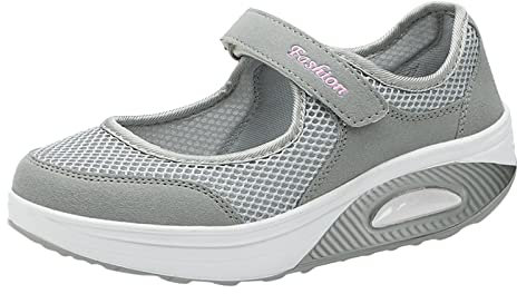 Orthopädische Winterschuhe Fitnessschuhe Gesundheitsschuhe - Slip On Hausschuhe Damen Sommer Leichte Atmungsaktive Freizeit Schuhe, Gr.35-42