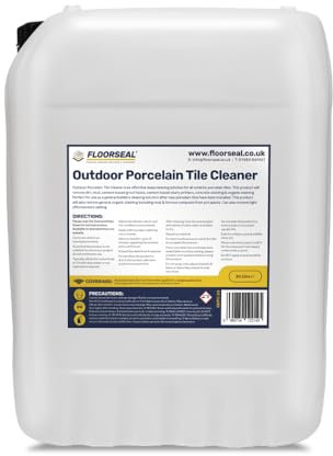 Outdoor Porcelain Tile Cleaner - Perfect for Newly Laid Patios (20 Litre)