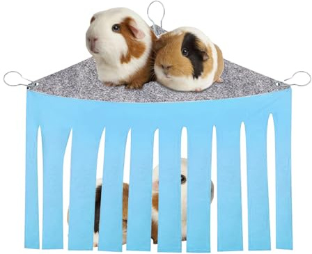 Huvqianu Hängmatta för små djur - lekskydd och fritid för ekorrar - multifunktionell livsmiljö sovskydd spel för hamster chinchilla phalanger flygande husdjur