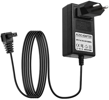 Uootery 2-tandad AC/DC-adapter för Hyson 100p HJ30 Handheld Pool Spa Cleaner