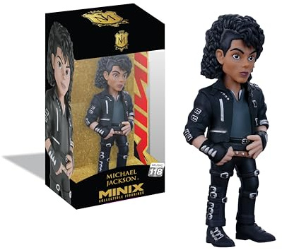 MINIX - Music #118 - Michael Jackson - Bad - Figura Coleccionable de 12 cm