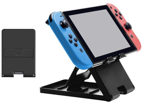 JTKREW 1 Artikel ständer für Nintendo Switch,Klein und leicht,praktisch und schön,Gadgets fürnintendo Switch,Multi-Winkel-Einstellung,geeignet für Nintendo-Spielekonsolen