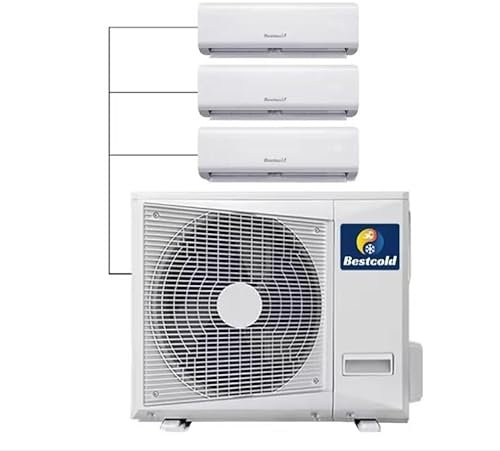 27000BTU Ductless Multi 9k Zones Mini Split Air Conditioner & Heater - 3 Zones
