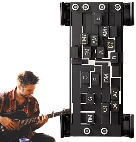 Guitar Chord Trainer, Guitar Chord Helper | Gitarrackord Artefakt - Guitar Aid Assisted Tool Guitar Teaching Practice Hjälp Gitarrinlärningssystem för familj Vuxna Barn