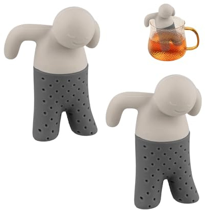 2 Pieces of Interesting Tea Infusers, Creative Tea Infusers, Silicone Tea Infusers, Reusable Tea Infusers, Tea Filters