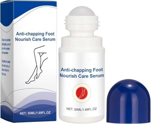 Pflegender Fußbalsam gegen Risse, Fußpflege-Roll-on für trockene Fersen, feuchtigkeitsspendender Fersenbalsam-Stick, für feuchtigkeitsspendende Haut
