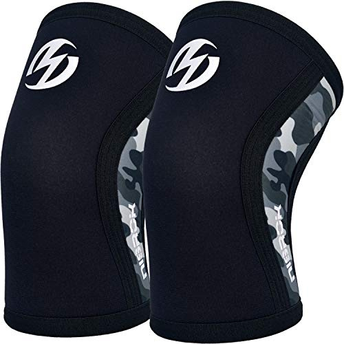 Elbow Sleeves (Pair),Support for Cross Training,Weightlifting,Powerlifting,Basketball and Tennis,5mm Neoprene Compression Brace for Both Women and Men(X-Large)