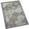 CARPETIA Teppich Outdoor Orientteppich Wohnzimmerteppich Ornamente in grau blau Größe 60x110 cm