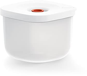 Guzzini - SAVE IT Contenitore Sottovuoto Alto (S) - Bianco, 12,5 x 12,5 x h11 cm | 750 cc - 11850311