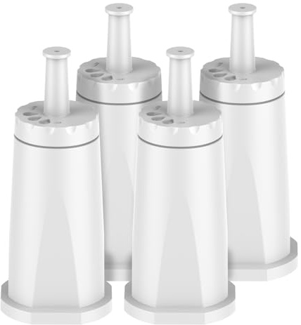 GLACIER FRESH (4 Stück) Wasserfilter kompatibel mit Sage® Kaffeevollautomat Barista Express Pro Oracle Touch, Ersatz für Sage® Wasserfilter für Kaffeevollautomaten SES875/876/878/880/980/990/500/810