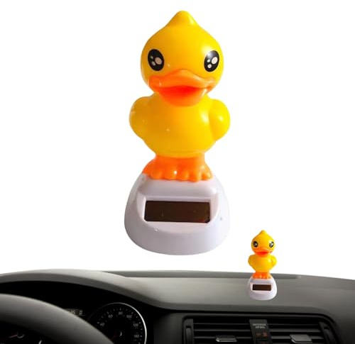 Solar Powered Dancing Bird, Solar Powered Dancing Bird Rolig Wobble Desk | Soldansande fågel Bilinstrumentbräda prydnad statyett Svängande rörelse Söta djur Bordshylla för trädgård Arbetsplats