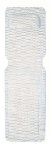 Alfombrilla de baño con reposacabezas de espuma de PVC antideslizante con ventosa y drenaje de agua, para spas de casa, alfombrilla de baño de espuma de PVC con almohada