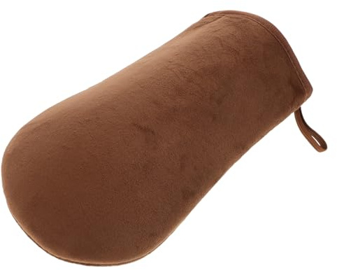 LALADEFIEE Self Tanning Applicator Mitt Glove for Even Application of Body Lotion, Made of Flannel and Sponge, Sleek and Stylish Design for Body Self-tanners and Back Lotion Application