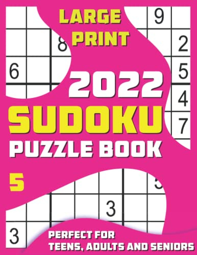 Sudoku Puzzle Book: Large Print Sudoku Puzzle Book For Teens, Adults And Seniors | One Puzzle Per Page Sudoku Book(Vol-5)