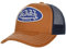 Von Dutch Oval Patch Boston Trucker Cap Basecap Baseballcap Truckercap Meshcap (One Size - dunkelblau)