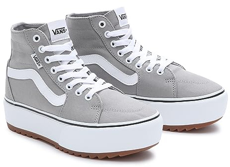 Vans Filmore Hi Tapered Platform St - Tenis para Mujer, Llovizna de Lona, 35 EU