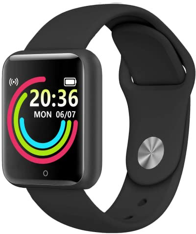 FORHAPAY Smart Watch for Women Men Kids, Fitness Tracker Watch with Heart Rate Blood Pressure Sleep Monitor and Message Remind, IP67 Waterproof Smartwatch with Calorie Step Counter for Android iOS