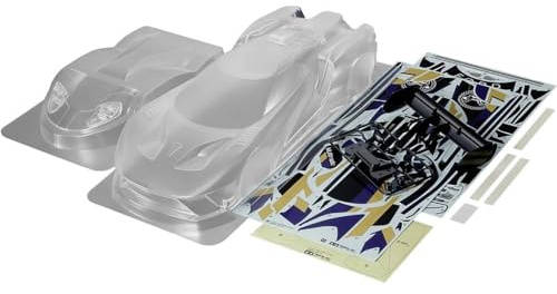 TAMIYA 51664 Kit carrozzeria Ford GT MK.II 2020 - Accessori per Auto radiocomandata, carrozzeria di Ricambio, RC, modellismo, Multicolore, Medium