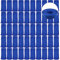 50St Pool Skimmer Filtersocken, Skimmerkorb Netz Pool Skimmer Socken für Schwimmbadblätter Verunreinigungen Feinen Sand und Andere Kleinigkeiten (Blau)