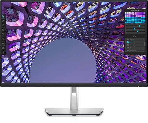 DELL P Series P3223QE Monitor PC 80 cm [31.5] 3840 x 2160 Pixel 4K Ultra HD LCD Nero (P3223Qe 80 Cm [31.5] 3840 X - 2160 Pixels 4K Ultra Hd Lcd - Black - Warranty: 12M)