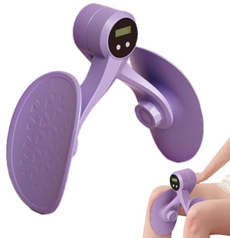 Máquina para ejercitar muslos, Entrenador de muslos - Ejercitador de entrenamiento de piernas,Equipo de ejercicio interno del muslo, equipo de entrenamiento de piernas, tensor de muslos con contador d