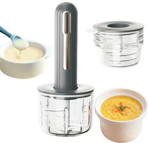 Broyeur de nourriture pour bébé, hachoir à légumes portable | Processeur électrique de cuisine pour préparer des repas, des aliments pour bébé, des fruits et légumes