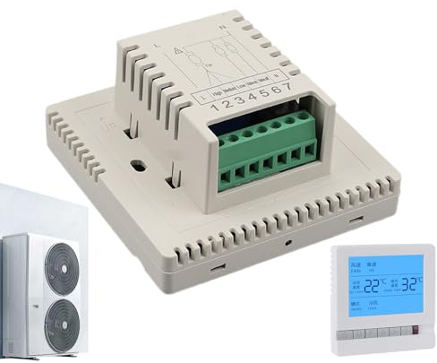 Thermostats domestiques - Contrôleur de systèmes de chauffage au sol | Réglage du radiateur intelligent, LCD Afficher une température précise pour la configuration de chauffage de salon de la chaudièr