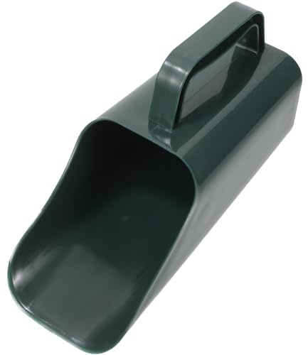 FOMIYES Pala Multifuncional para Jardín de Plástico Color Verde Militar, Pala Portátil Pequeña para Tierra en Macetas, Herramientas para Plantar Bonsáis y Mover Tierra en Reutilizable