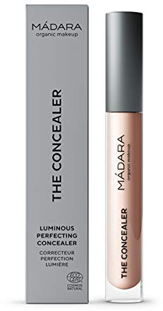 MÁDARA Organic Skincare | Concealer für den perfekten Teint 25 LATTE – 4 ml, frisches Finish, Hyaluronsäure, natürlicher Concealer für Augenringe und Unreinheiten, vegan, COSMOS Natural zertifiziert.