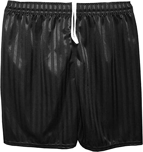 RASH ACCESSORIES Boys Girls Kids Unisex Summer Striped PE Shorts with Drawstring Indoor Outdoor Sports Gym Cycling Football Rugby Swimming (2-12 Years Sizes) school PE Casual Athletic Shorts Quick-Dry