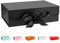 DAWNTREES Gift Box with Lid for Presents, 26x19x8 cm, with Ribbon and Magnetic, Gift Box Large Closure for Christmas, Hanukkah, Fathers Day, Weddings, Birthdays, Grooms Gifts