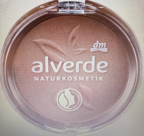 alverde NATURKOSMETIK Poudre bronzante matifiante 01 Sunkissed, 9 g