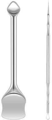 Extractor profesional de comedones para eliminar puntos blancos e imperfecciones, herramienta de extracción de puntos negros de acero inoxidable