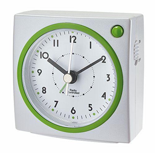 TFA Dostmann 60.1516.04 - Radiosveglia con retroilluminazione (verde/bianco), in plastica, 83 x 51 x 114 mm